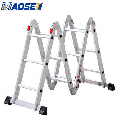 Compact Aluminium Multi Purpose Folding Ladder 4x2 4x3 4x4 4x5 4x6