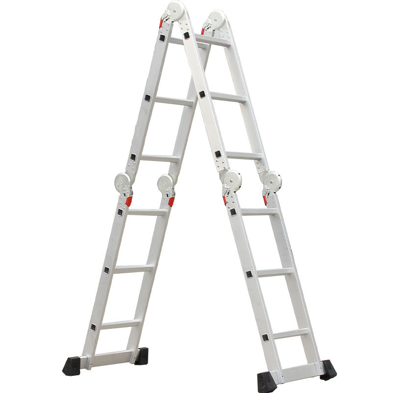 Compact Aluminium Multi Purpose Folding Ladder 4x2 4x3 4x4 4x5 4x6