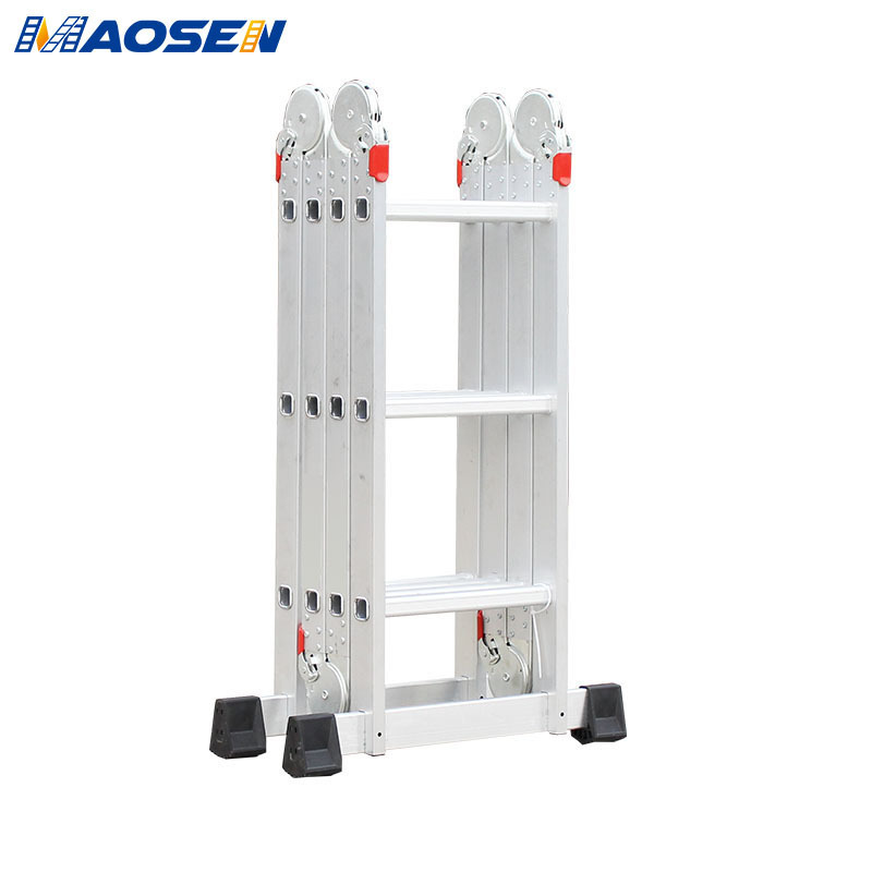 Compact Aluminium Multi Purpose Folding Ladder 4x2 4x3 4x4 4x5 4x6