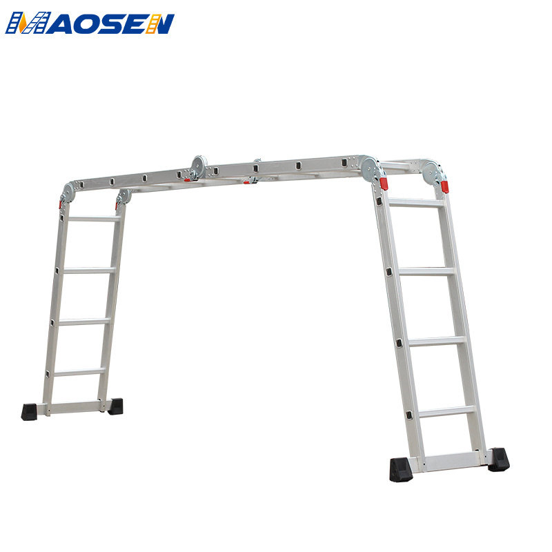 Compact Aluminium Multi Purpose Folding Ladder 4x2 4x3 4x4 4x5 4x6