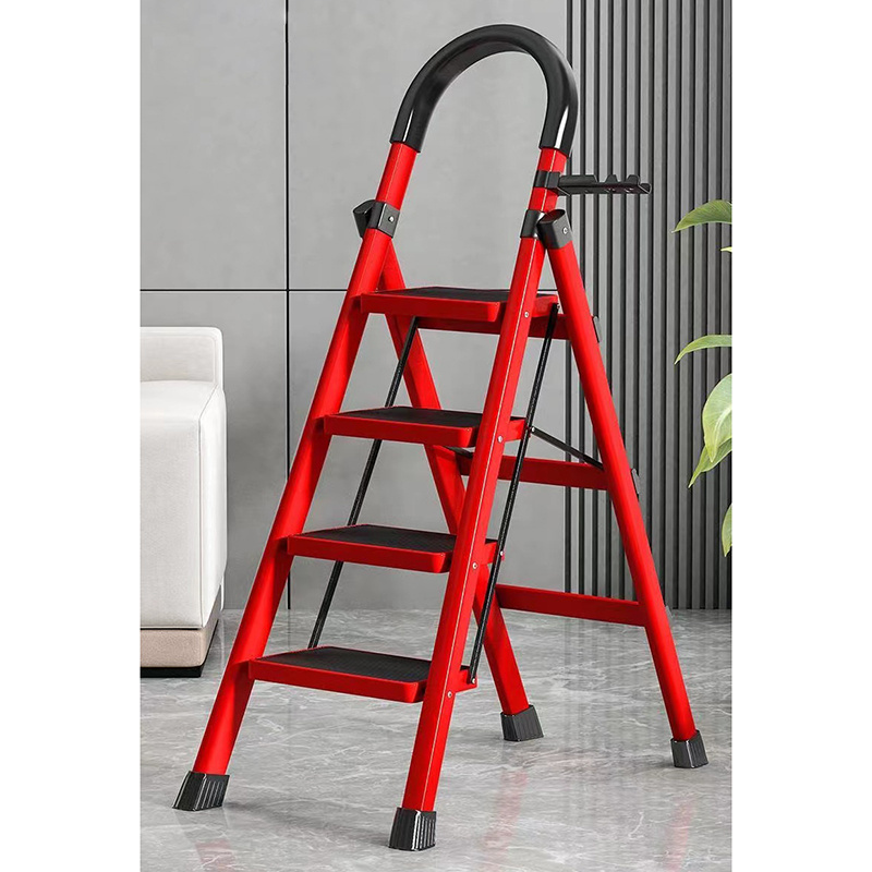 3 step handrail ladders supplier steel  small household ladder for kitchen other folding ladder