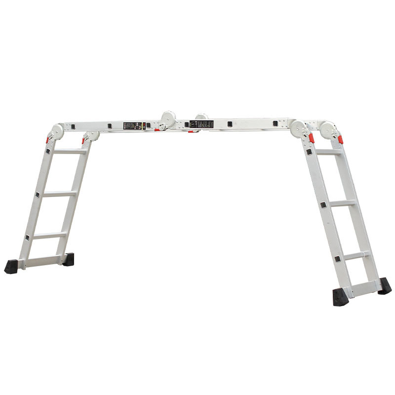 Escaleras De Mano Plegable Multiusos De Aluminio 4X5/4X4/4X3/4X2 Steps Aluminum Ladder