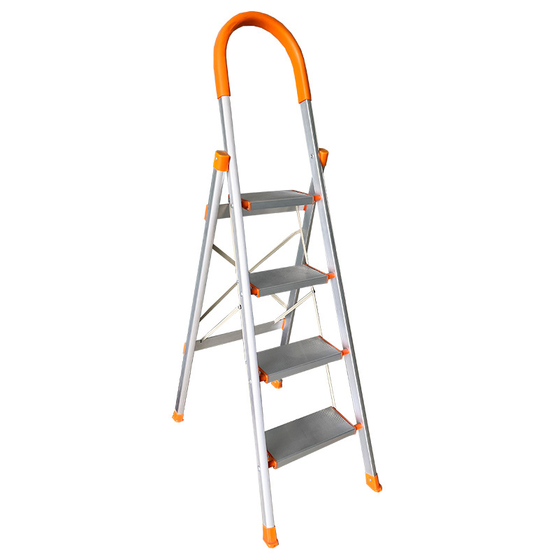 Aluminium Lightweight Safety Stepladder 3/4/5/6 STEPS