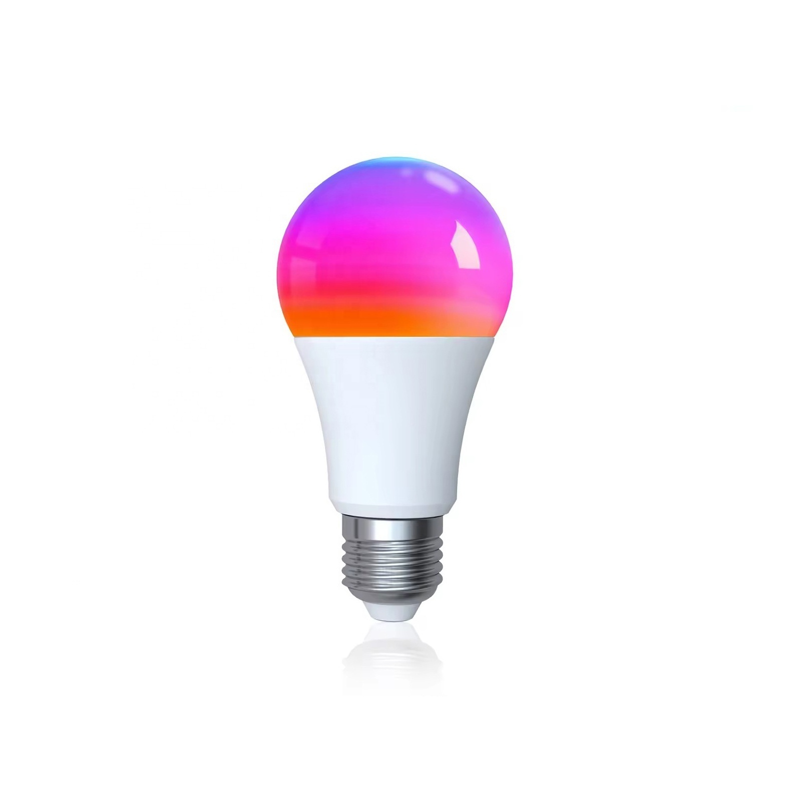 tuya wifi smart rgb e27 alexa 9w dimmable matter led light bulb for home