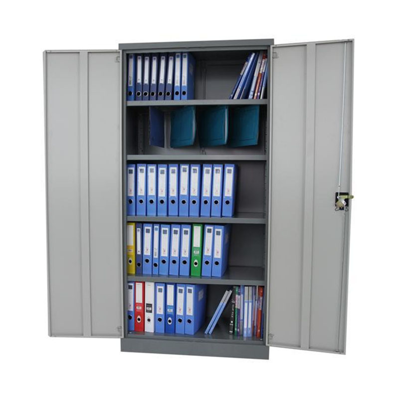 Swing Door Metal Storage Cabinet With Adjustable Shelves And Fancy Lock for office and garage used