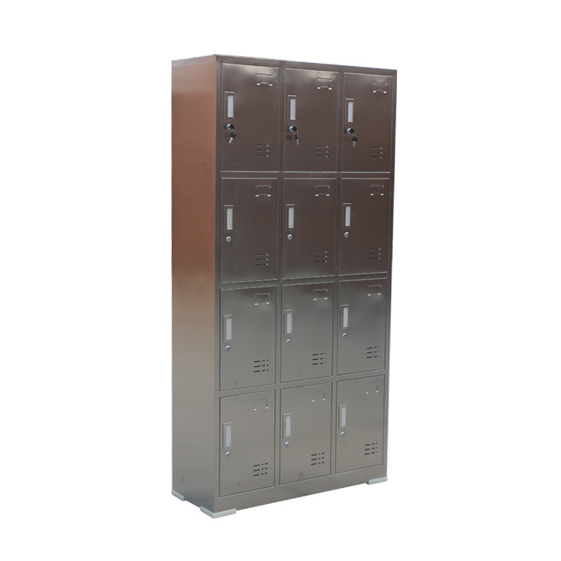 High-Quality Stainless Steel Hospital Cabinets with Built-In Locking Mechanisms for Secure Storage Cupboard