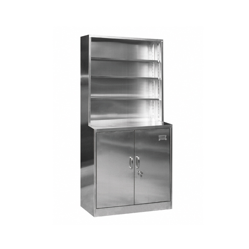 High-Quality Stainless Steel Hospital Cabinets with Built-In Locking Mechanisms for Secure Storage Cupboard