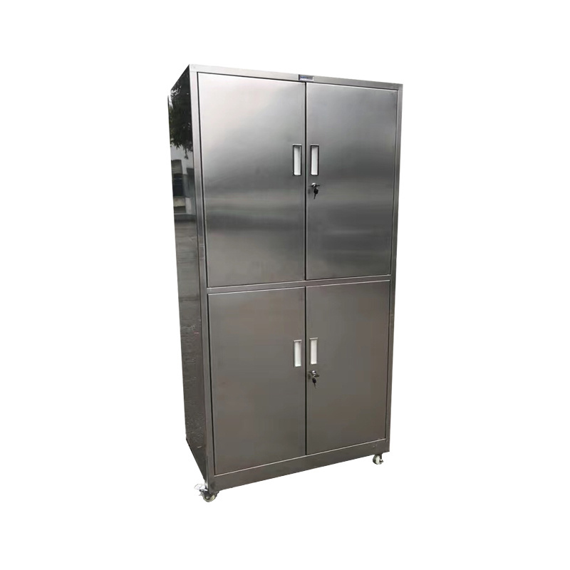 Hospital Furniture Stainless steel Cabinet medical instrument storage cabinets for treatment room