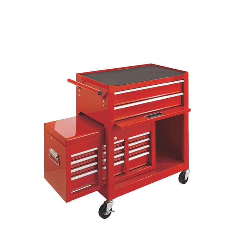 Heavy Duty Garage Tool Cabinet Storage Mobile Workshop Tool Storage Cabinet with Wheels and Handle