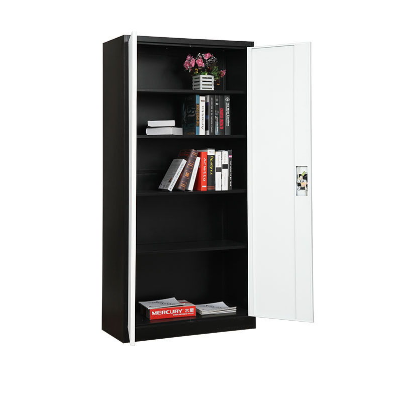 Customized Office Steel 2 Doors Filing Cabinet Metal Storage Cupboard Double-door Documents Cabinet