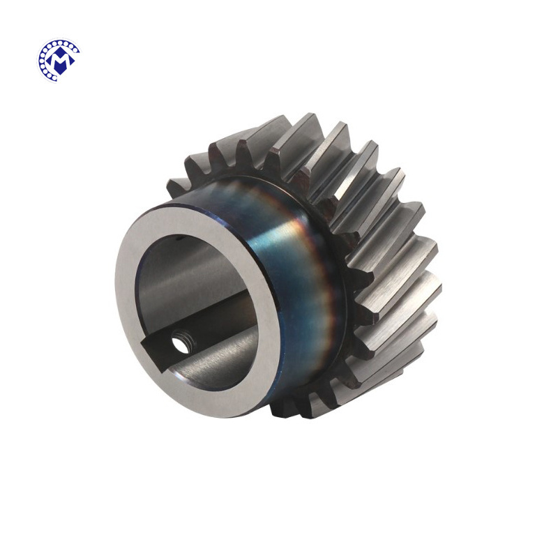 Factory straight pin high precision spur gears of different sizes with diameters of 155mm, 200mm pinion