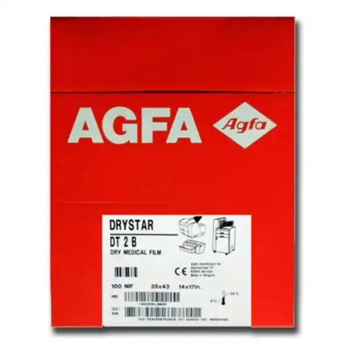 100% original AGFA film DT2B to use on Drystar 5300 5302 5500 AXYS printers and imagers