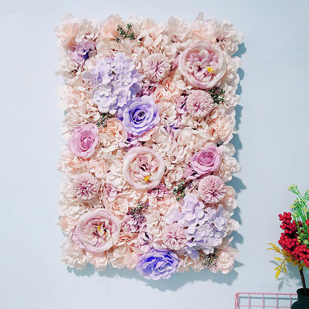 Beauty Salon Decor Wedding Decor Flores Artificial Plants Flowers Wall Wholesale For Wall Decoration