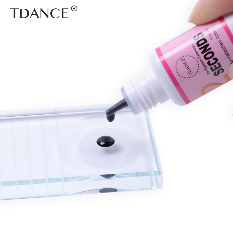 Best selling lash extensions glue for false eyelash with private label - TDANCE glue 5ML