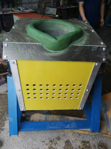 50kg 100kg 150kg 200kg Steel Iron Cast Iron Melting Furnace Electrical Induction Melting Furnace Aluminium Melting Furnace