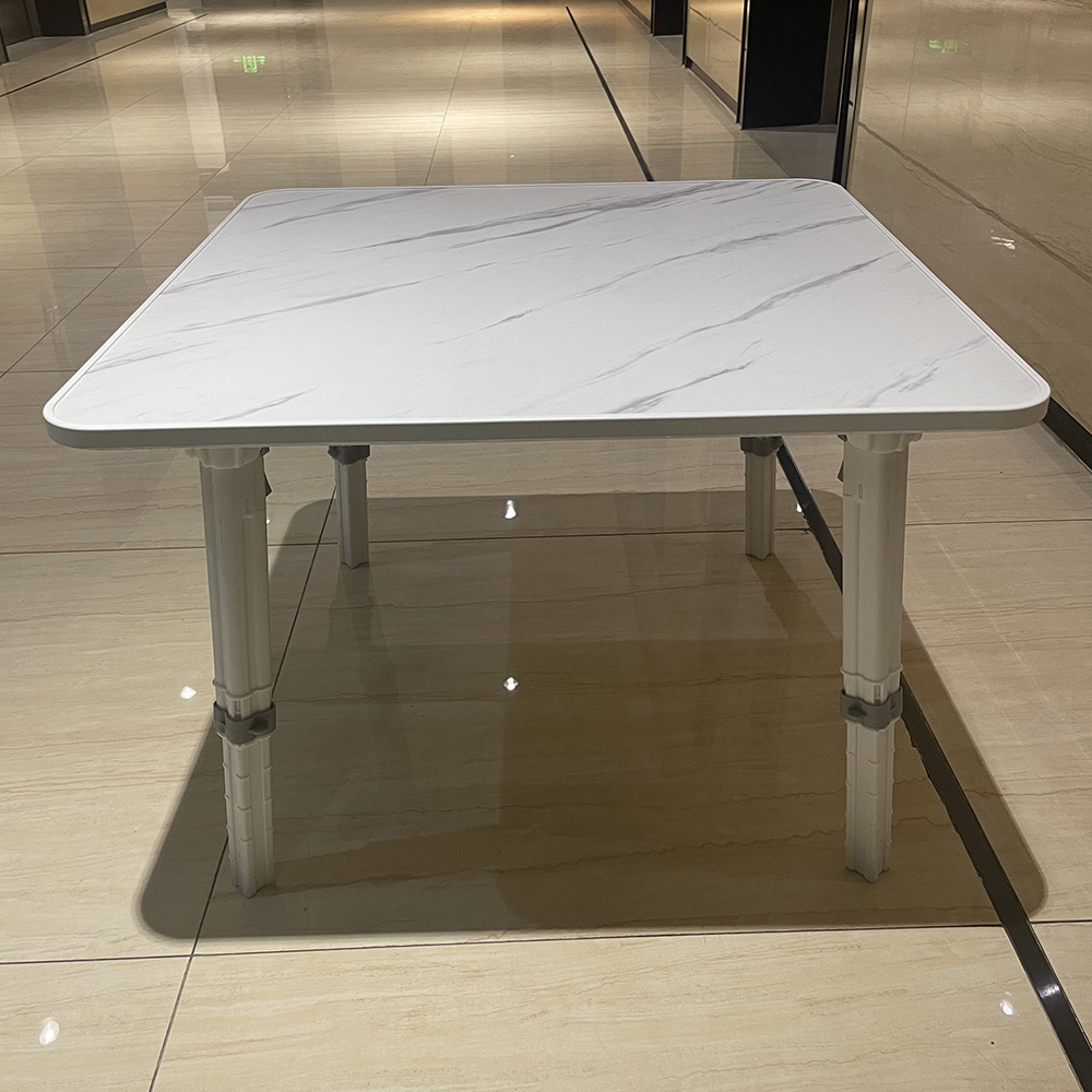 Adjustable Elephant Leg Folding Table with Scalable Height Adjustment