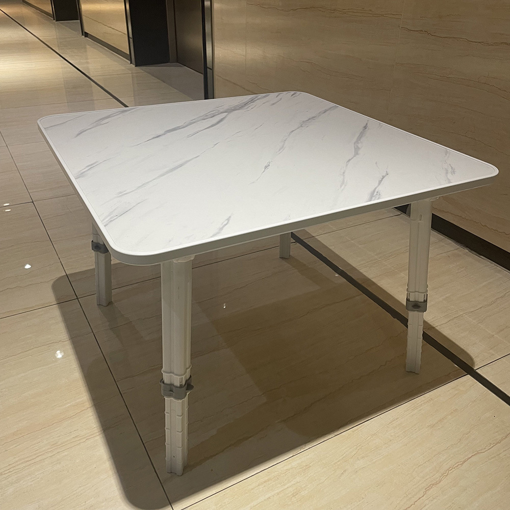 Adjustable Elephant Leg Folding Table with Scalable Height Adjustment