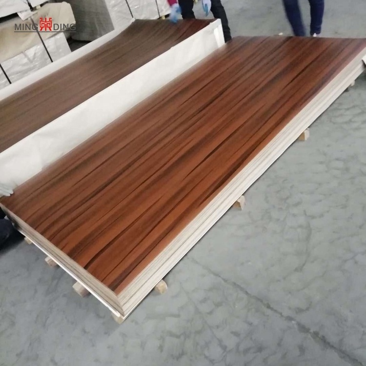 Linyi factory supply 0.5mm 0.6mm 0.7mm 0.8mm 0.9mm 1mm 1.2mm fireproof hpl melamine laminate sheet