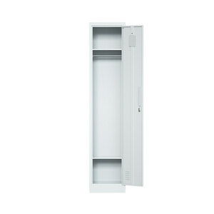 Factory Staff Metal Locker Cabinet school gym clothes storage cabinet single door Steel locker