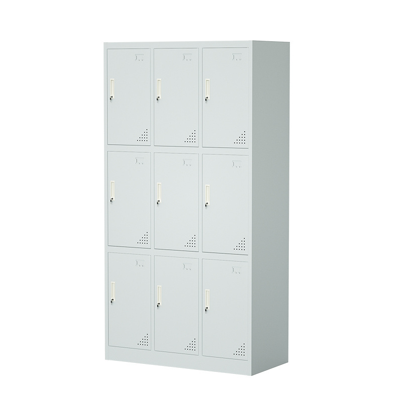 Steel Locker Cabinet single 4-door steel storage cabinet changingroom metal locker gym Vertical cupboard locker