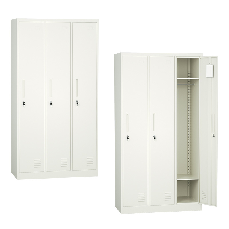 Wholesale Worker LockerSteel Locker Cabinet Workshop Gym Metal Cabinet Locker Wardrobe Clothes Storage Cupboard Cabinet