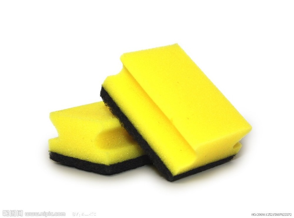 Kitchen Cleaning Sponges And Scouring Scrubber Pads Cellulose Biodegradable Green Pad For Dishes And Pots