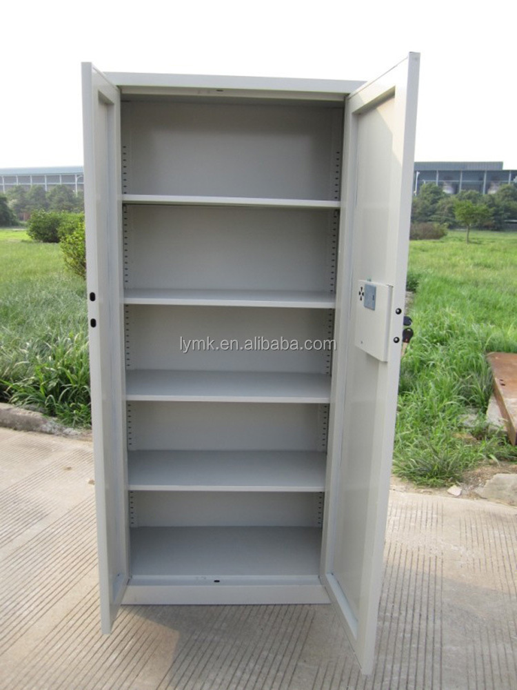 security cabinet 2 Door Steel Cupboard Filing Cabinet metal file cabinet with combination lock