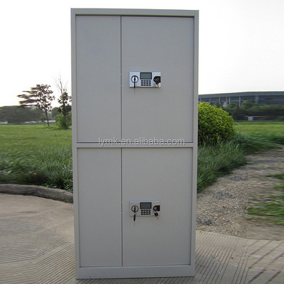 security cabinet 2 Door Steel Cupboard Filing Cabinet metal file cabinet with combination lock