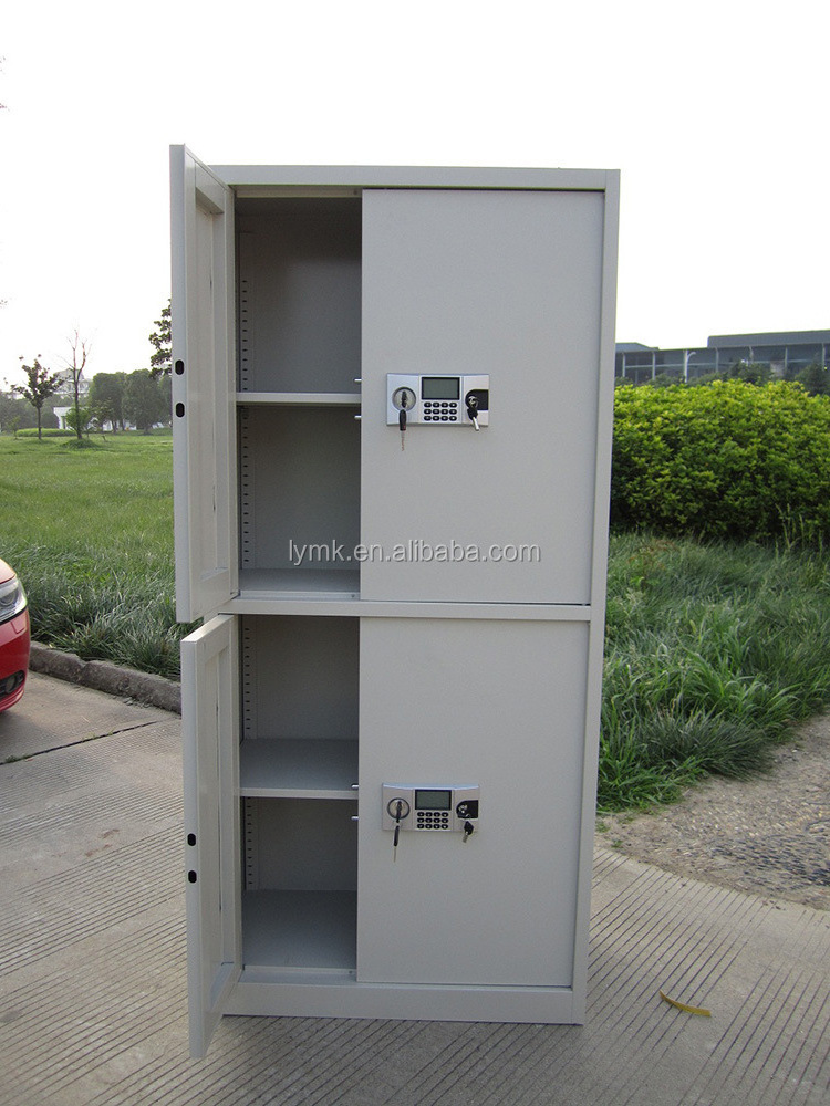 security cabinet 2 Door Steel Cupboard Filing Cabinet metal file cabinet with combination lock