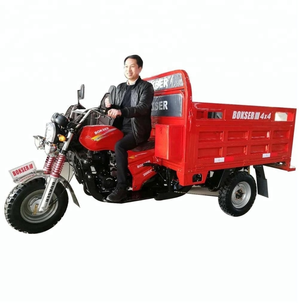 MingLongcargo Tricycle Three Wheeler Motorcycle For Africa Marketthree Wheel Tricycle