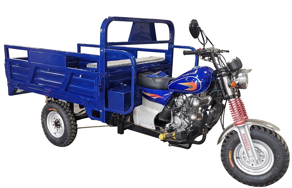 150cc 200cc gasoline engine motos tricycle for cargo loading