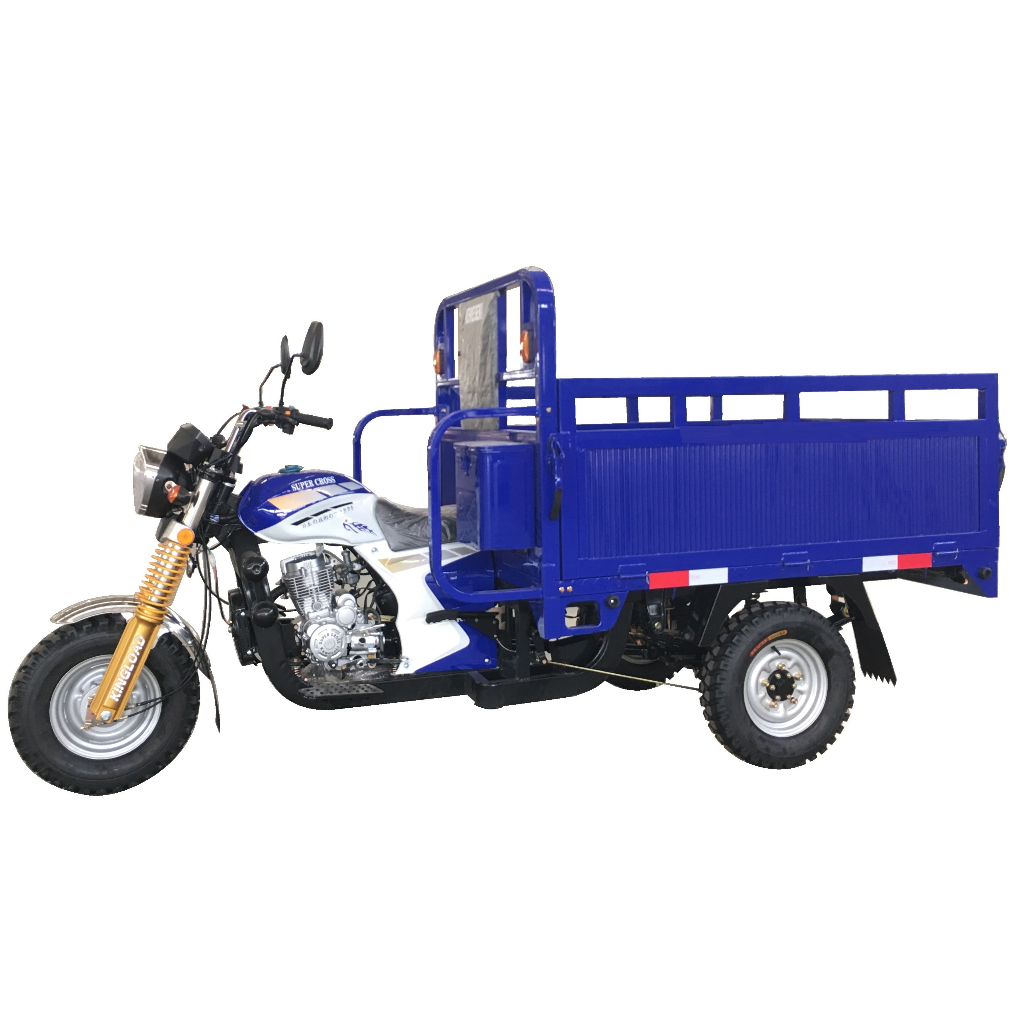 China factory produce cargo tricycle motorized gasoline 150cc 200cc zongshen engine