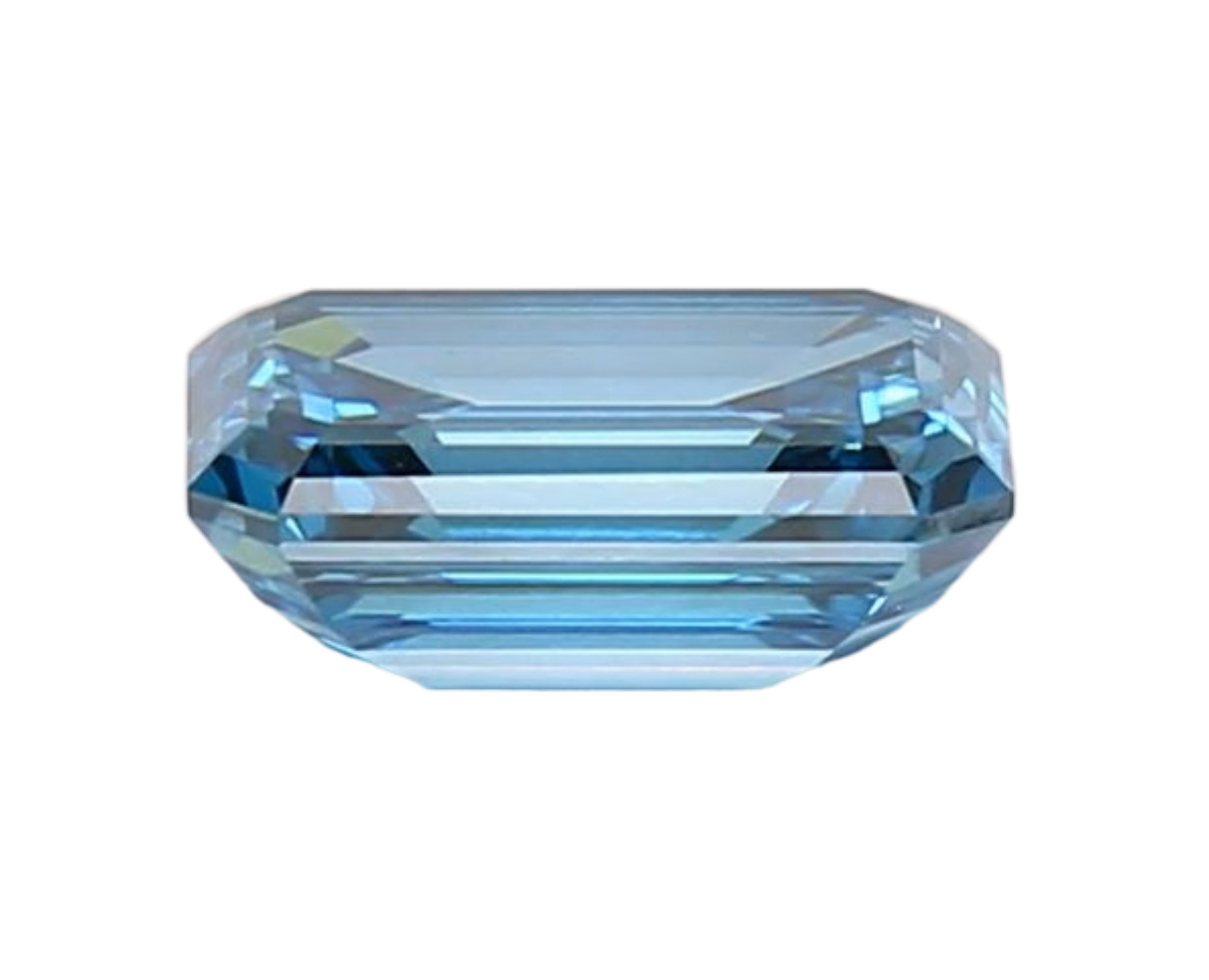 Igi Certified 4 ct Emerald  Cut Shape Loose Lab grown Created Blue Diamond  Price