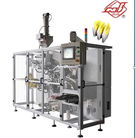 Automatic tea bag packing machine double chamber DXDC10 heat sealing machine filling and forming machine