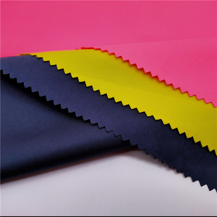 75D x 160D Chinese Textile Polyester Nylon Peach Skin Micro Fiber Fabric micro twill fabric