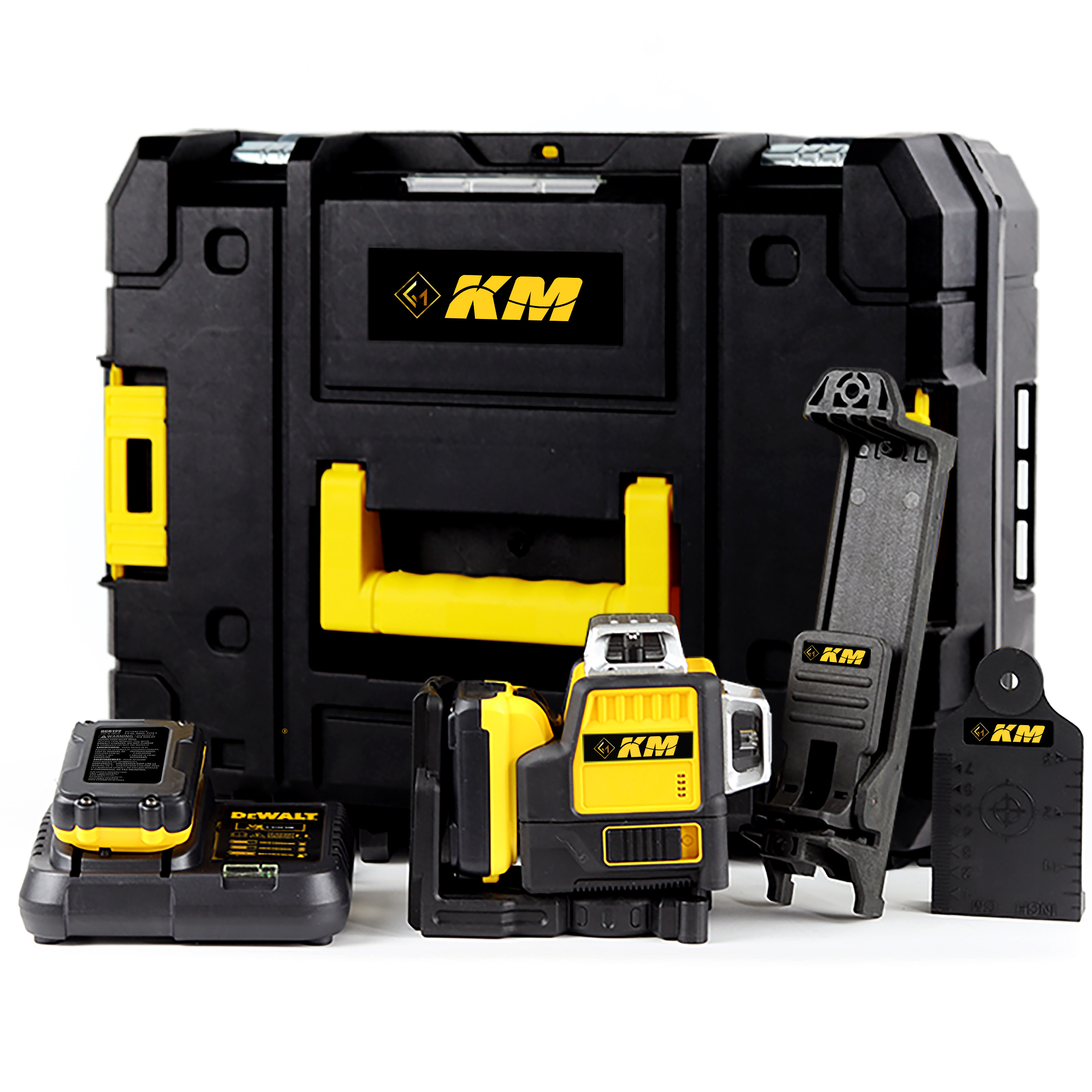 KM Green Beam 360 Tool Self-Leveling 16 Line Laser Level Nivel Laser 360 Laser Level