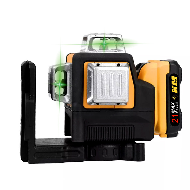 KM Green Beam 360 Tool Self-Leveling 16 Line Laser Level Nivel Laser 360 Laser Level