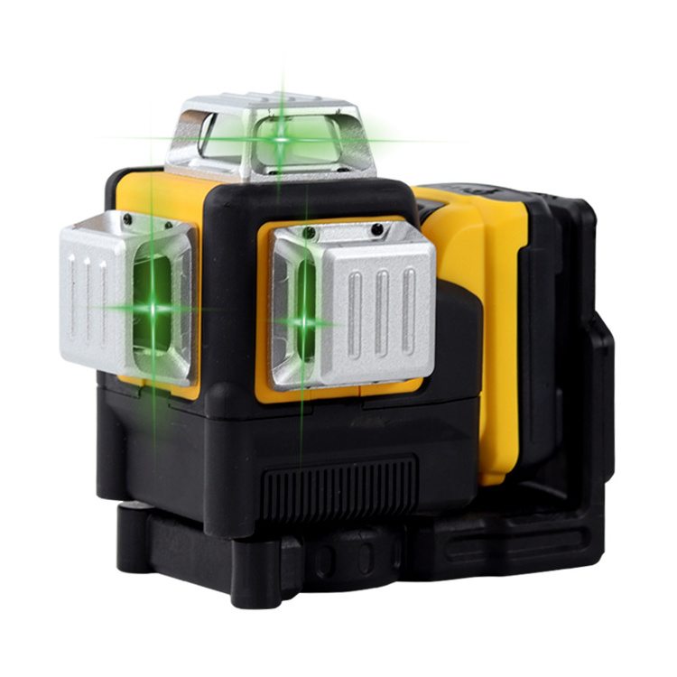 KM  12 Lines Self Leveling 3D Auto Rotary Construction Tool Nivel Laser Level 360 Degree Machine