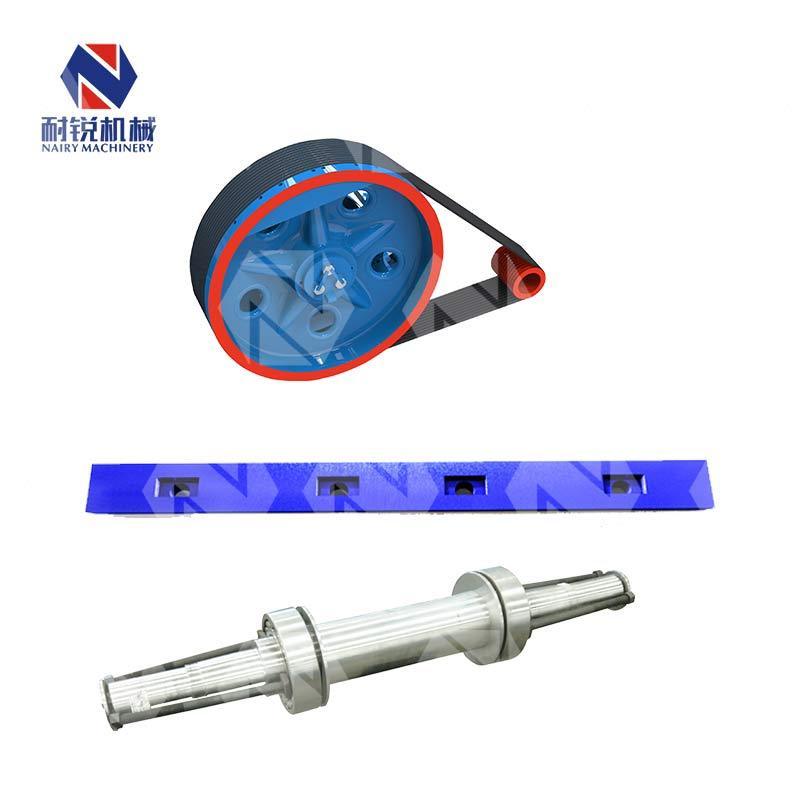 Mining Forging Steel Eccentric Roller Main Shaft Assembly Assy Jaw Crusher Shaft For Quarry