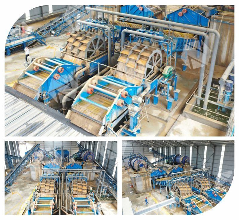 Large power  for coal preparation and mineral processing industry and easy maintenance Nairy  DX wheel sand washing machine