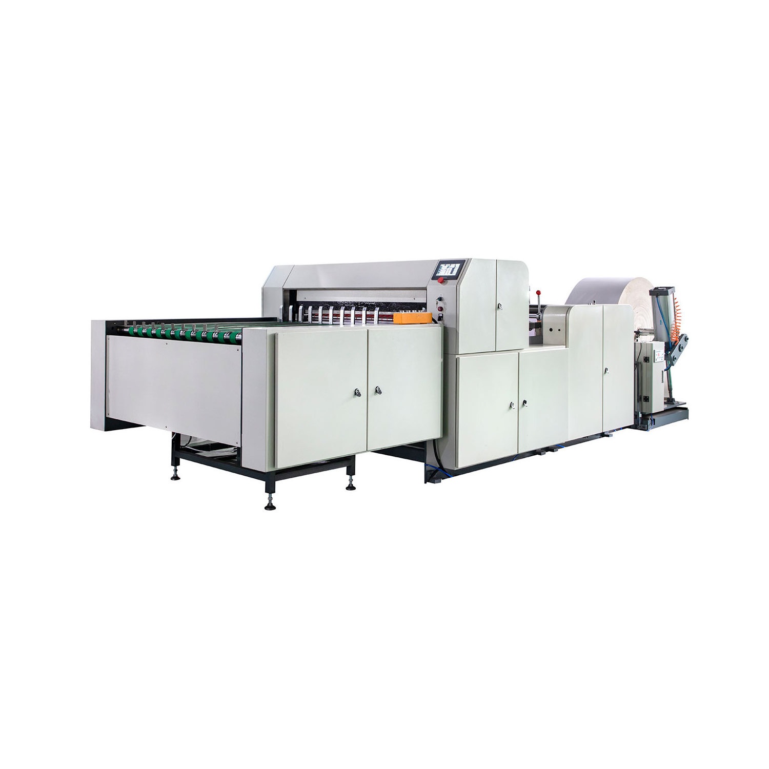 HJ-1400D Conveyor Belt Sheet Counting Paper Foil Film Plastic Cross Cutter Magnetic Power Die Cutting Machine