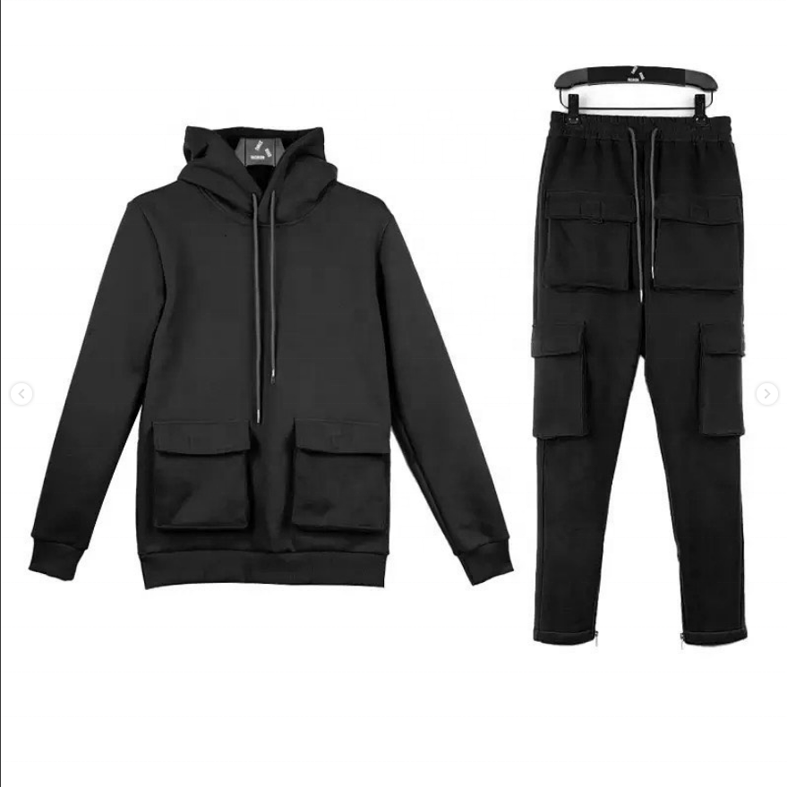 Cargo Pocket Sweatsuits 6 Pocket Sweatsuits Multi Pocket Sweatsuit