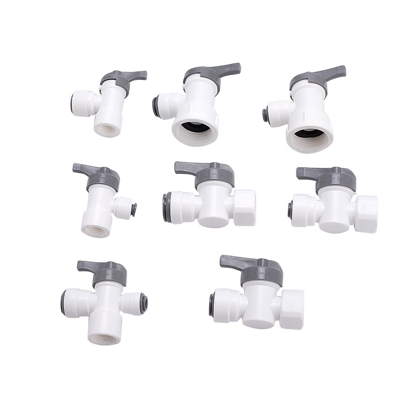 ro system plastic quick connect pipe hose Connector pvc water supply filter quick fittings