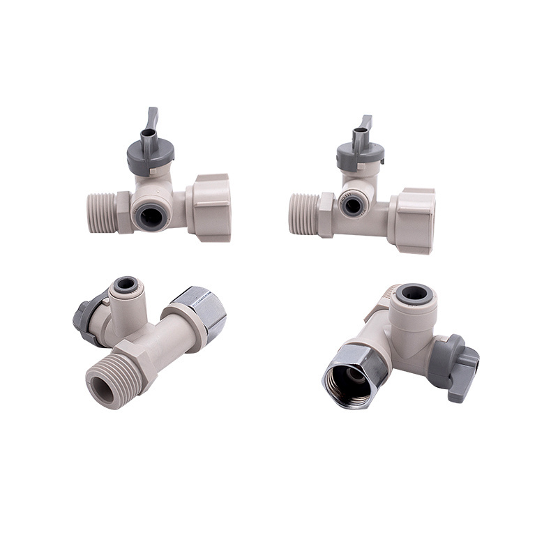 ro system plastic quick connect pipe hose Connector pvc water supply filter quick fittings