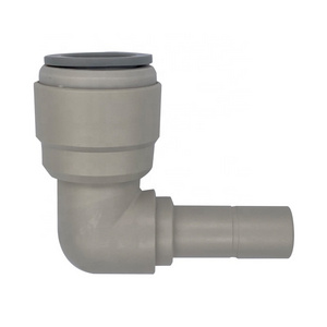 pom water plastic pipe fittings joint hdpe pipe pn16 15mm 16mm 20mm pp compression fitting with brass insert