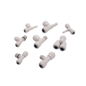 DMfit Coffee machine water purifier Pipe Fittings RV beer equipment quick connector LLDPE plastic hose connector