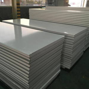 White color insulation eps styrofoam color flat steel sandwich panel for ceiling