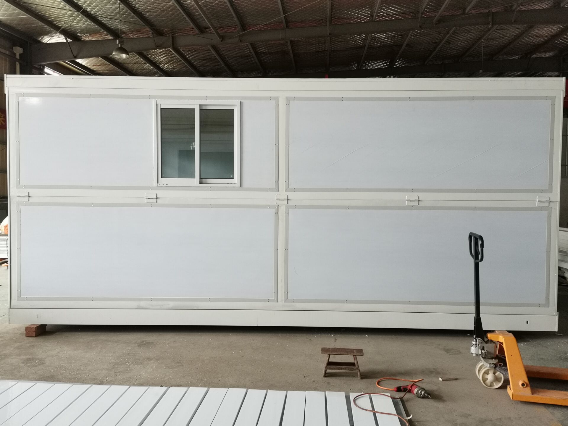 Hot sale 20ft newest best selling prefabricated foldable portable prefab folding container houses homes offices