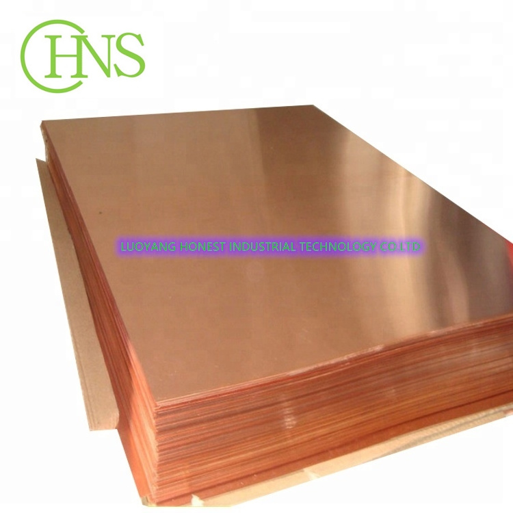 Purity High Quality Copper Sheet price per kg copper sheet China copper plate sheet