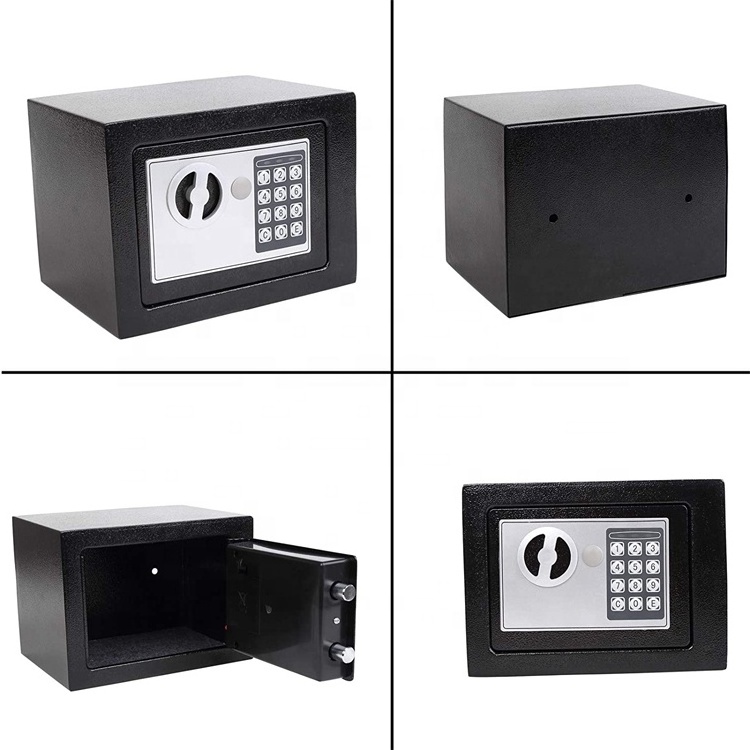 Safe case box lock deposit money box safe mini electronic safe box for cars